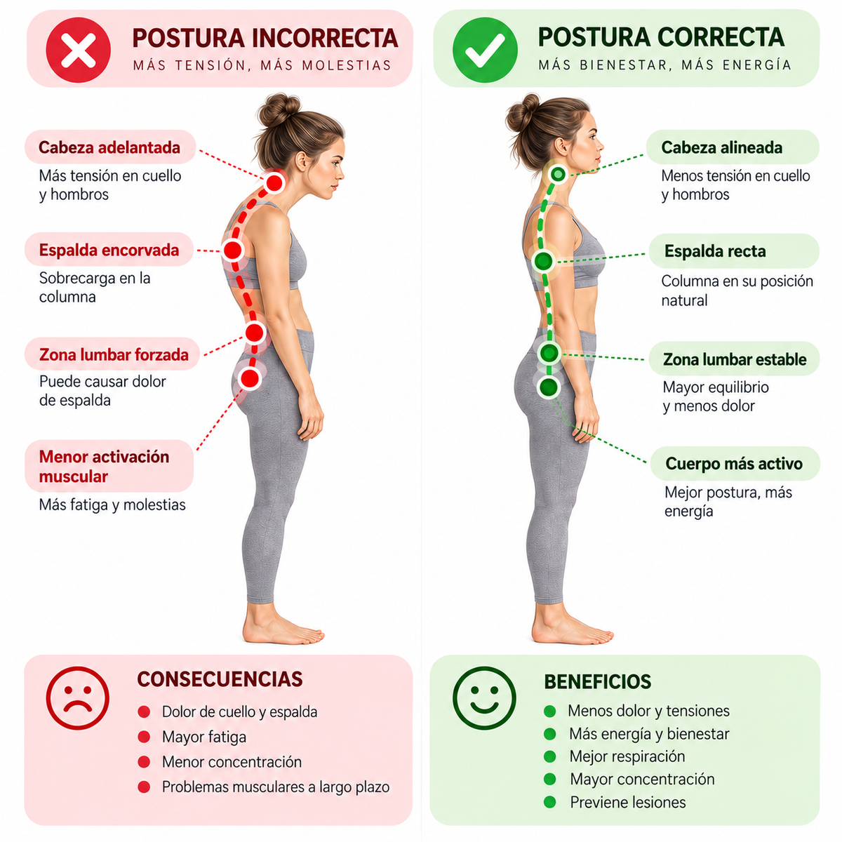 Corrector De Postura Inteligente PostureOn™